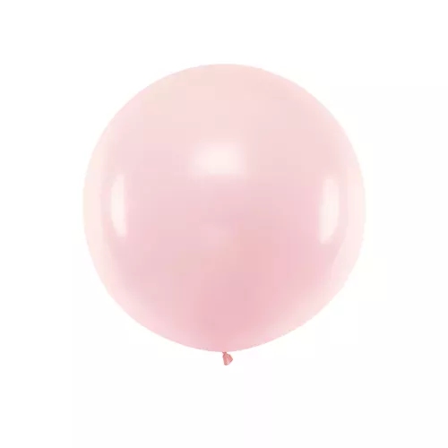 Photo du produit Ballon en latex géant rose pâle 1 m