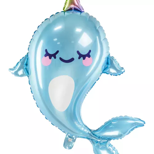Photo du produit Ballon géant narval 53 x 87 cm
