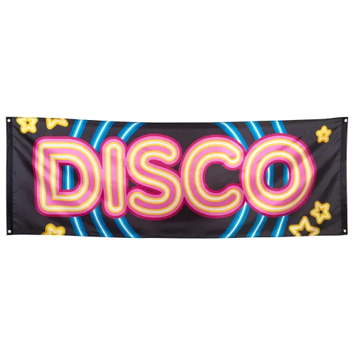 Photo du produit Bannière Disco Fever 74 x 220 cm