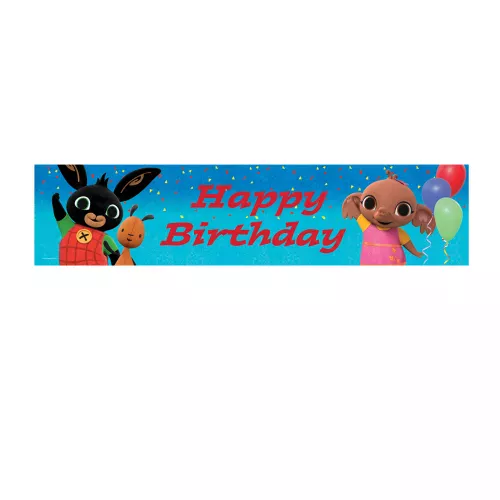 Photo du produit Bannière Happy Birthday Bing 270 x 20 cm