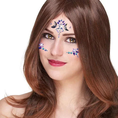Photo du produit Bijoux pour visage adhésifs lunaire