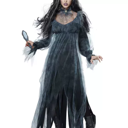 Photo du produit Déguisement La Vierge Sanglante gris et noir femme