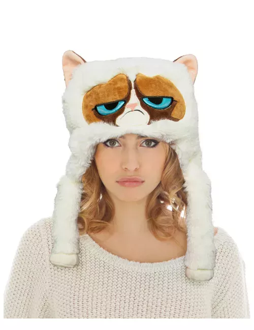 Photo du produit Bonnet Grumpy cat adulte