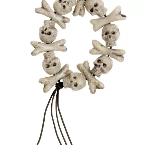 Photo du produit Bracelet avec crâne et os