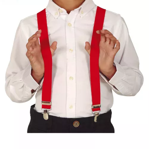 Photo du produit Bretelles rouge enfant
