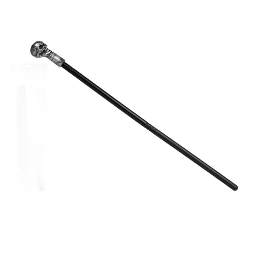 Photo du produit Canne sceptre tête de mort 75 cm