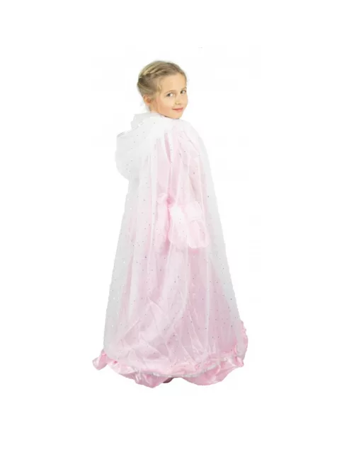 Photo du produit Cape princesse blanche et argent enfant