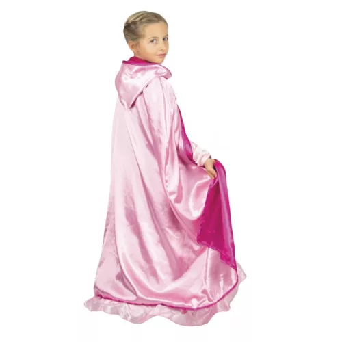 Photo du produit Cape princesse reversible rose luxe enfant