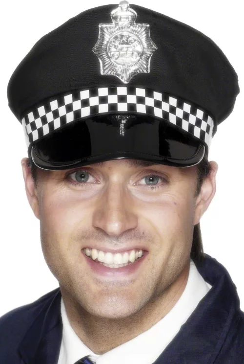 Photo du produit Casquette policier anglais adulte