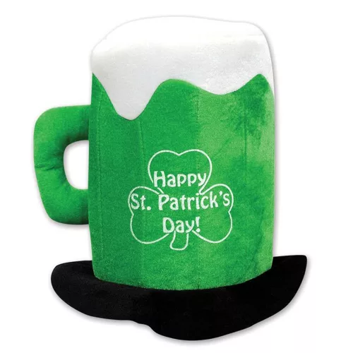 Photo du produit Chapeau chope de bière vert adulte