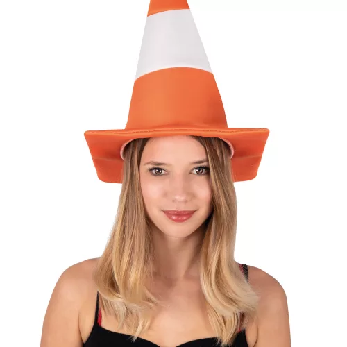 Photo du produit Chapeau cône de chantier adulte