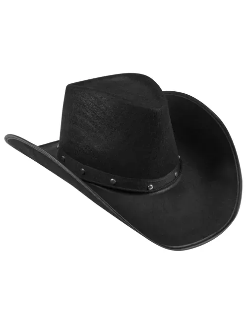 Photo du produit Chapeau cowboy noir adulte