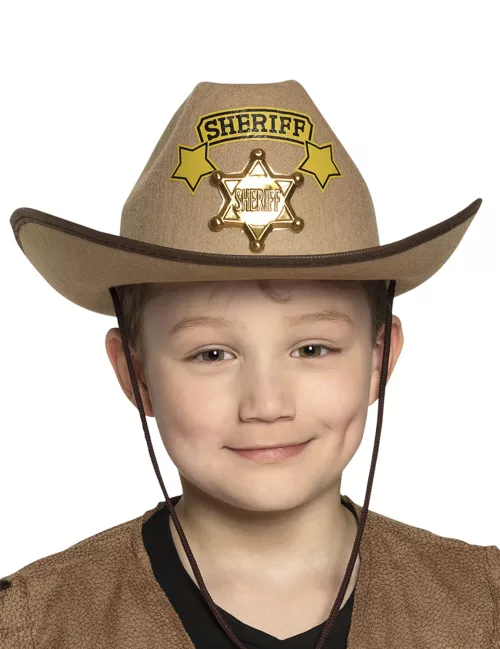 Photo du produit Chapeau cowboy shériff enfant