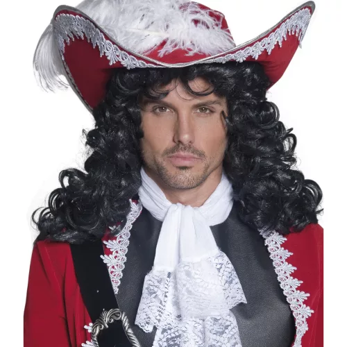 Photo du produit Chapeau pirate rouge adulte