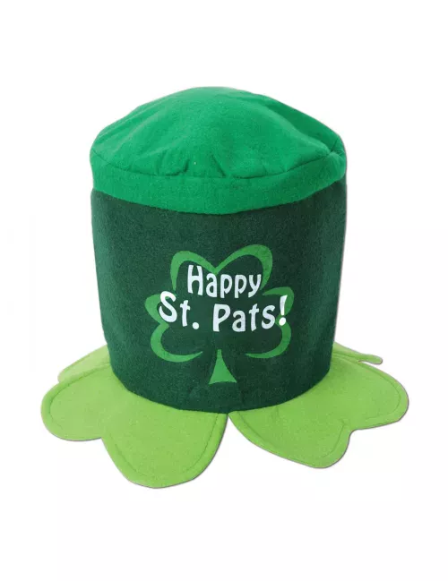 Photo du produit Chapeau trèfles Happy Saint Patrick's day adulte