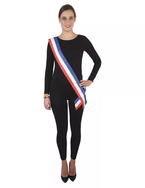 Photo du produit Écharpe maire bleu blanc rouge adulte