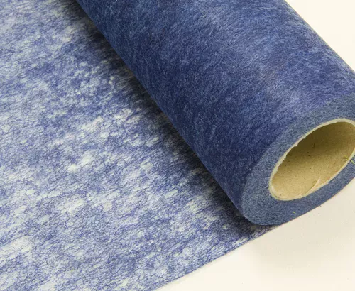 Photo du produit Chemin de table intissé bleu marine 29 cm x 10 m