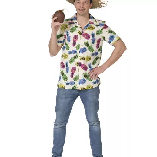 Photo du produit Chemise à motif ananas homme