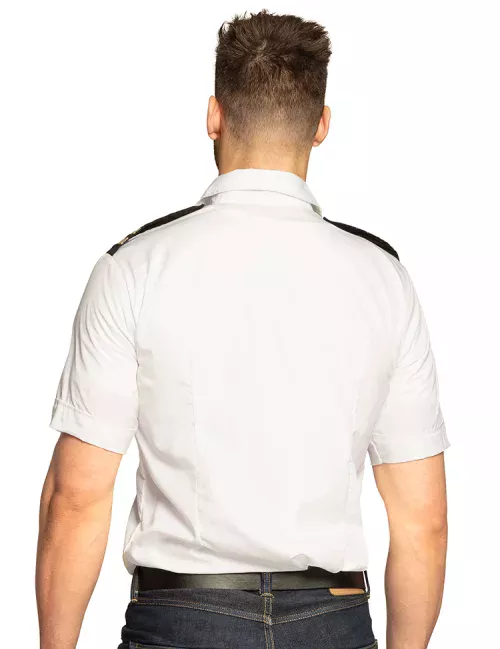 Photo du produit Chemise capitaine blanche homme