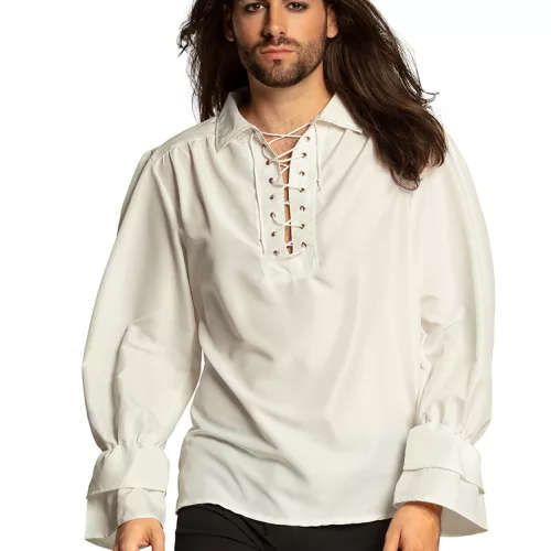 Photo du produit Chemisier pirate blanc homme