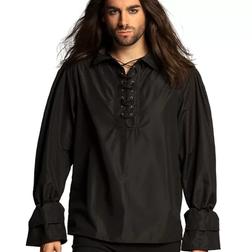 Photo du produit Chemisier pirate noire homme