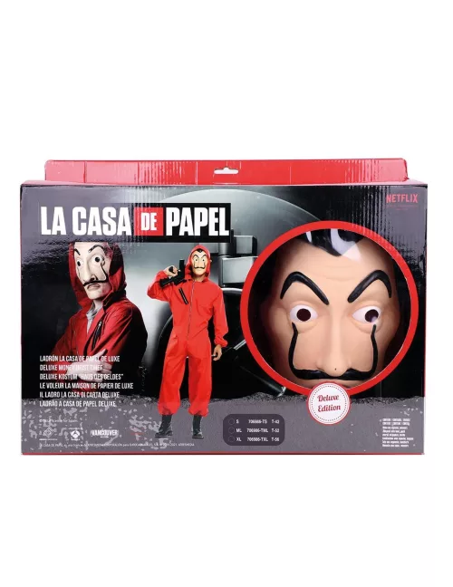 Photo du produit Coffret déguisement luxe La Casa de Papel adulte