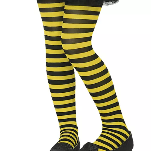 Photo du produit Collant rayé jaune et noir enfant