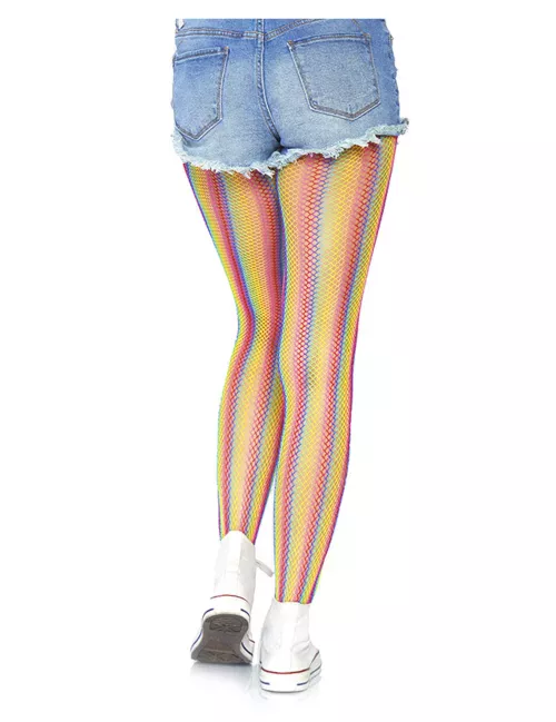 Photo du produit Collants résille arc-en-ciel femme