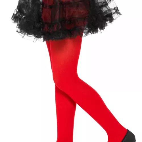 Photo du produit Collants opaques rouge enfant