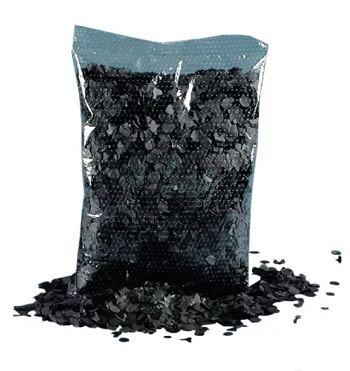 Photo du produit Sachet de confettis gris foncé 200g