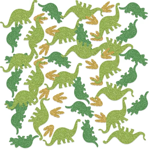 Photo du produit Confettis de table dinosaures pailletés 42 g