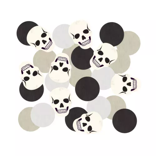 Photo du produit Confettis squelette Halloween 14 gr