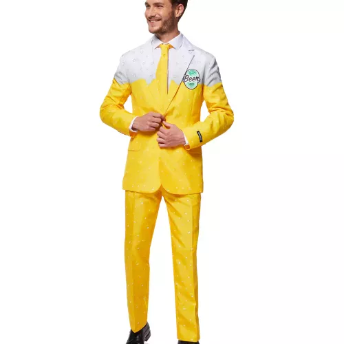 Photo du produit Costume Mr Bière jaune Suitmeisters adulte