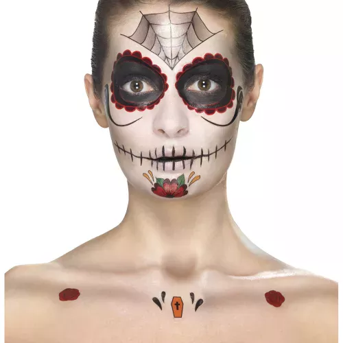 Photo du produit Kit maquillage princesse araignée femme Dia de los muertos