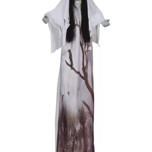 Photo du produit Décoration lumineuse femme fantôme 120 cm