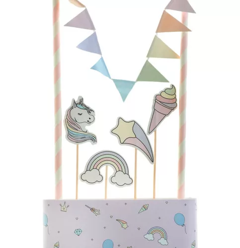 Photo du produit Décoration de gâteau licorne