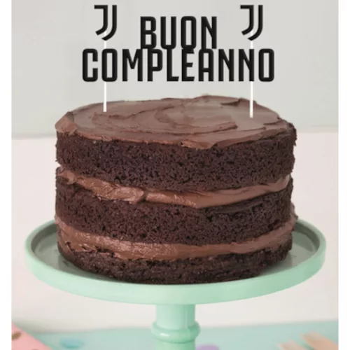 Photo du produit Décoration gâteau Juventus 17 x 18 cm