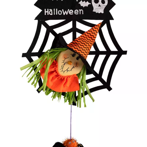 Photo du produit Décoration sorcière Halloween 50 cm