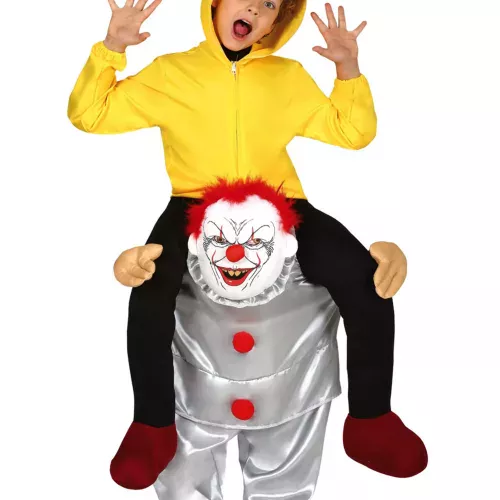 Photo du produit Déguisement à dos de clown psychopathe enfant
