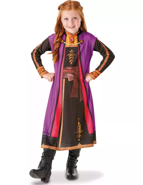 Photo du produit Déguisement Anna La Reine des neiges 2 fille