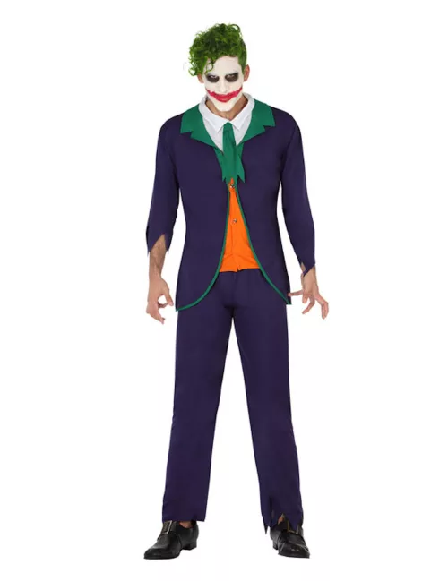 Photo du produit Déguisement arlequin fou homme