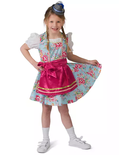 Photo du produit Déguisement bavaroise fleurie fille