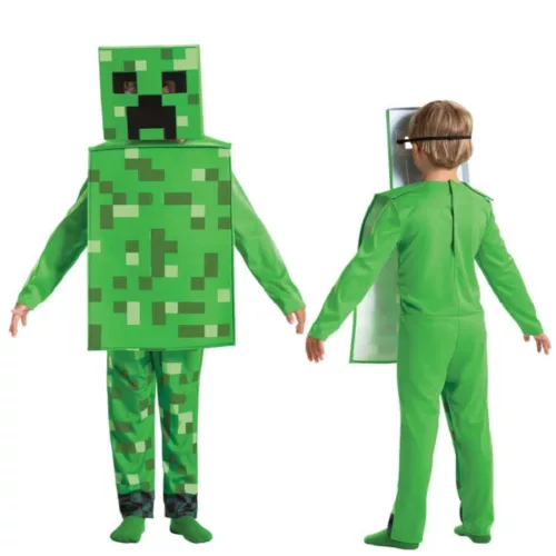 Photo du produit Déguisement classique Creeper Minecraft enfant