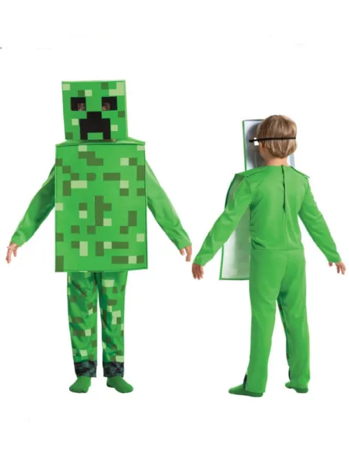 Photo du produit Déguisement classique Creeper Minecraft enfant