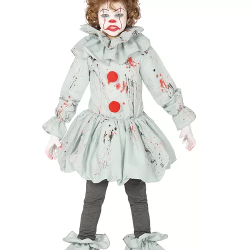 Photo du produit Déguisement clown assassin gris garçon