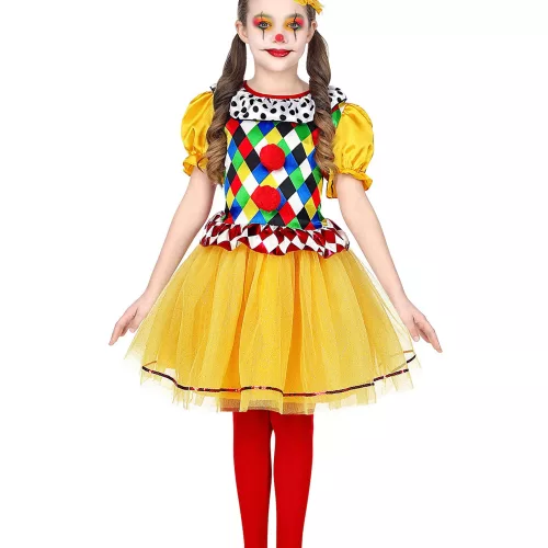 Photo du produit Déguisement clown coloré fille