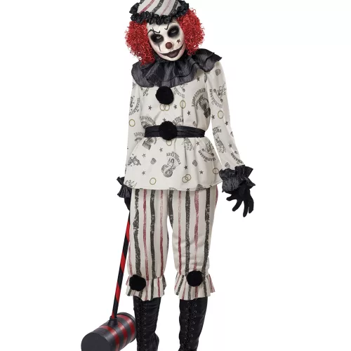 Photo du produit Déguisement clown sinistre luxe adulte