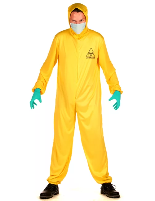 Photo du produit Déguisement combinaison contamination adulte
