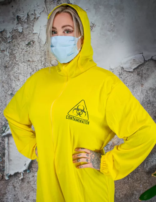 Photo du produit Déguisement combinaison contamination adulte