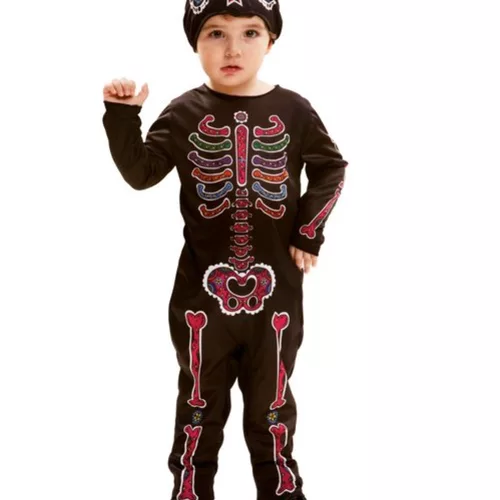 Photo du produit Déguisement combinaison dia de los muertos bébé